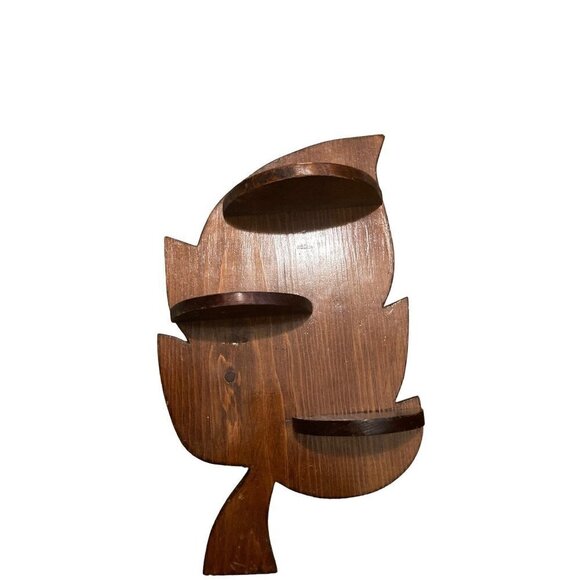 Vintage Handcrafted Farmhouse Wood Shelf Pair Made On Atlas Powder Company Crate - Picture 4 of 7